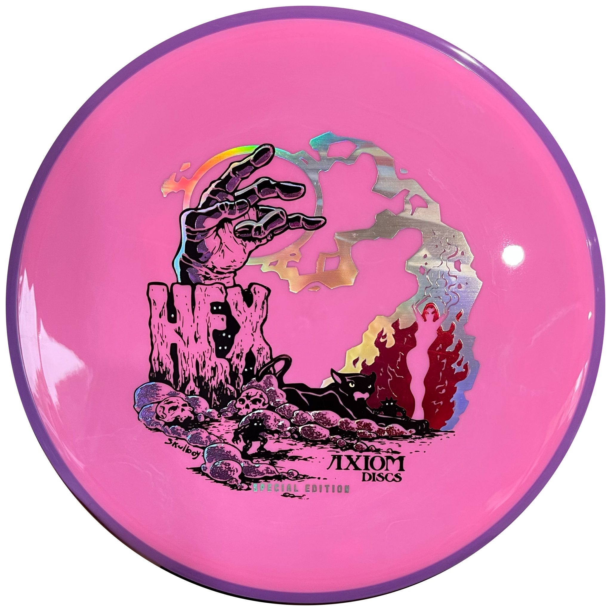 Neutron Hex - Skullboy Special Edition - Truly Unique Disc Golf