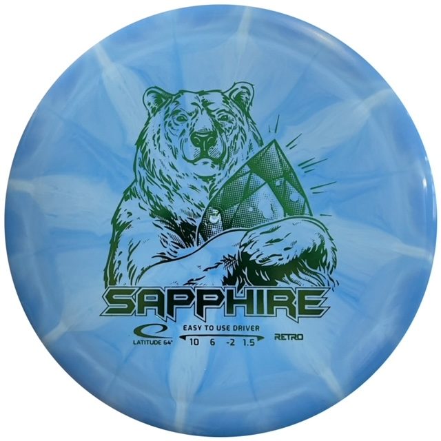 Retro Sapphire - Truly Unique Disc Golf