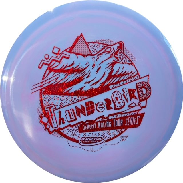 Swirly Star Thunderbird Jeremy Koling 173-75g - Truly Unique Disc Golf